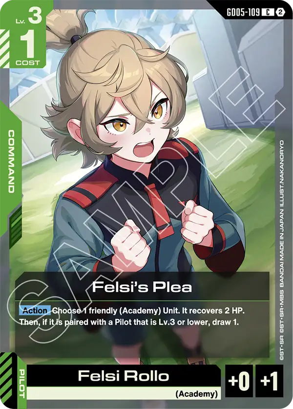 Felsi's Plea GD05-109