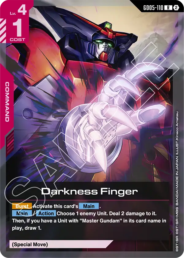 Darkness Finger GD05-110