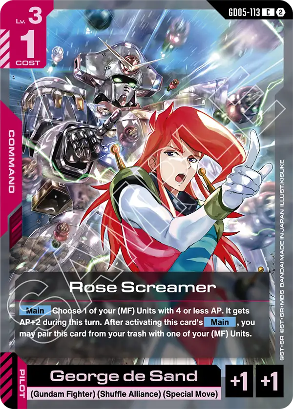 Rose Screamer GD05-113