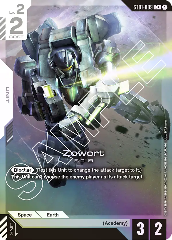 Zowort ST01-009