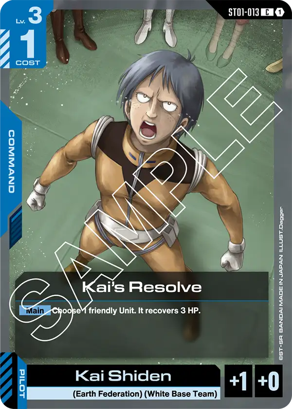 Kai's Resolve ST01-013