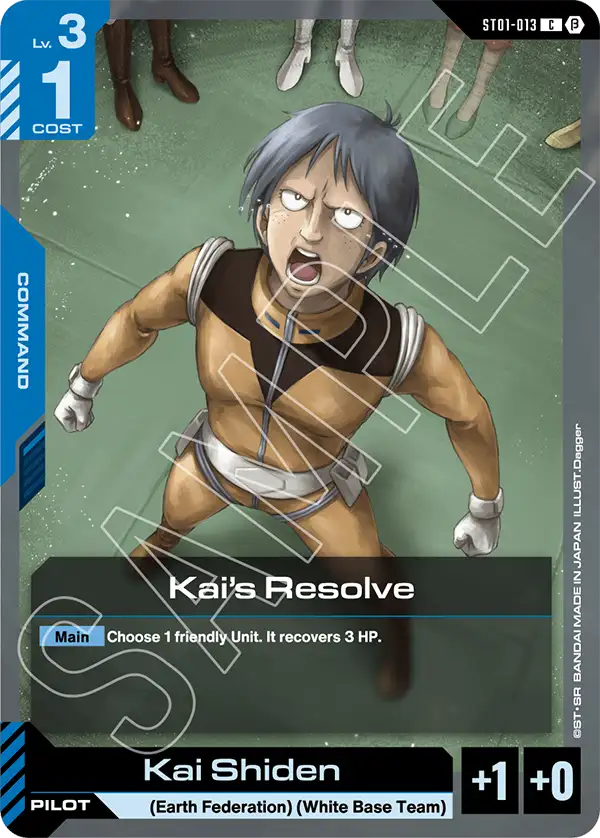 Kai's Resolve ST01-013