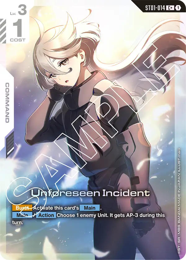 Unforeseen Incident ST01-014