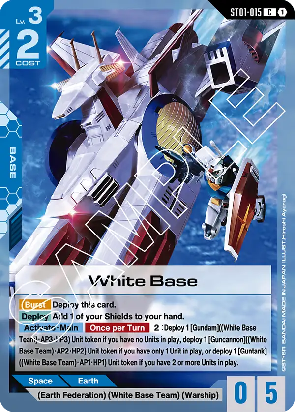 White Base ST01-015