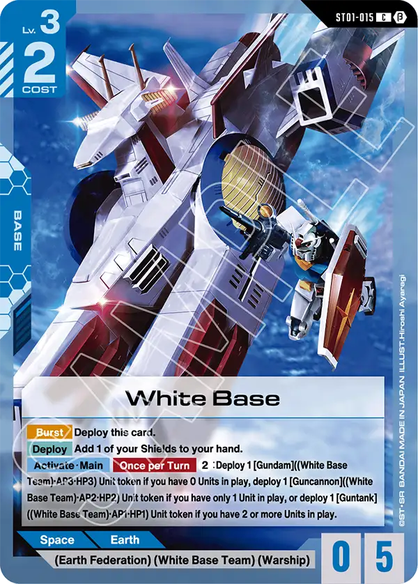White Base ST01-015