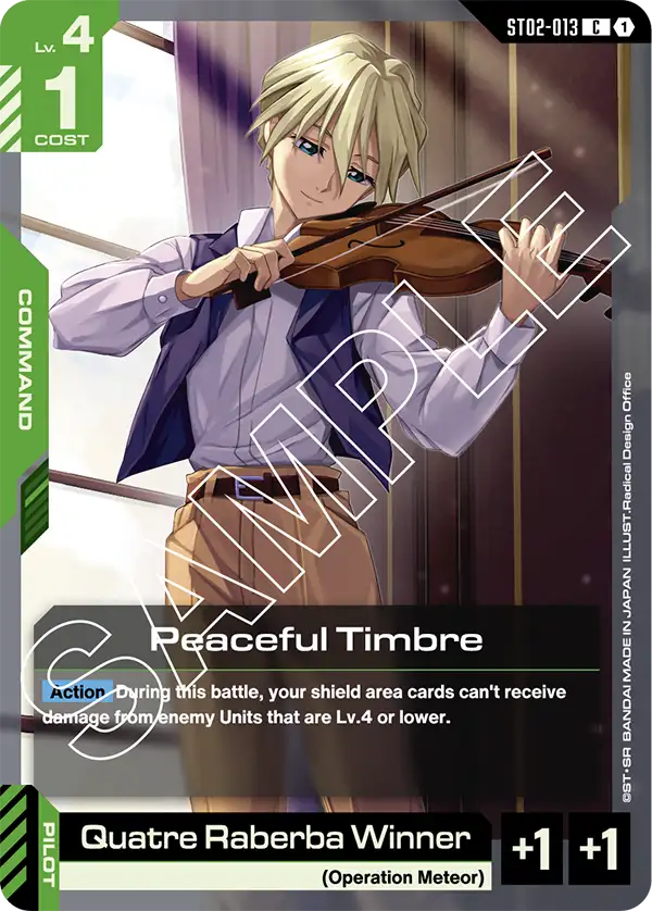 Peaceful Timbre ST02-013