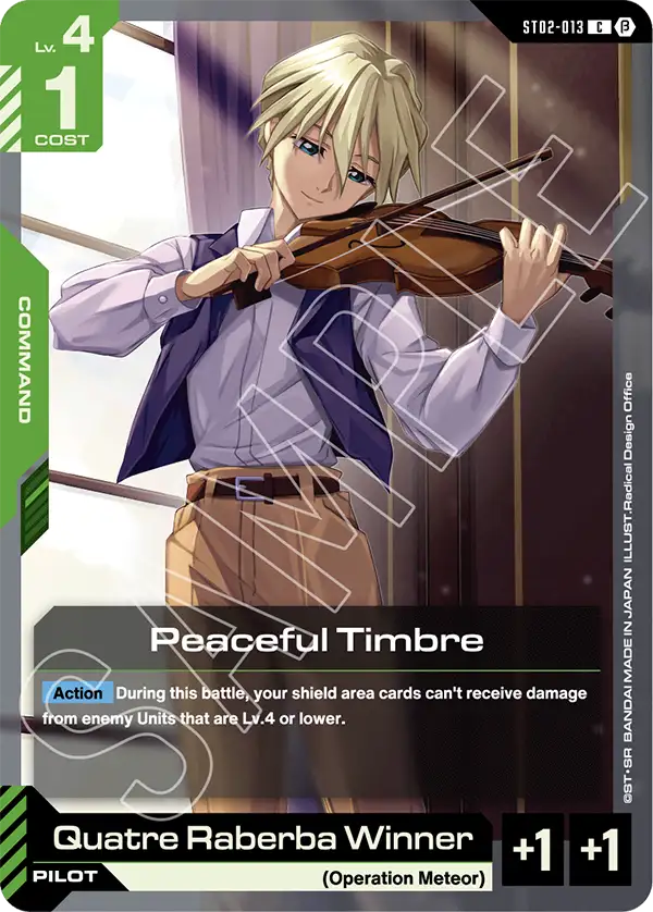 Peaceful Timbre ST02-013