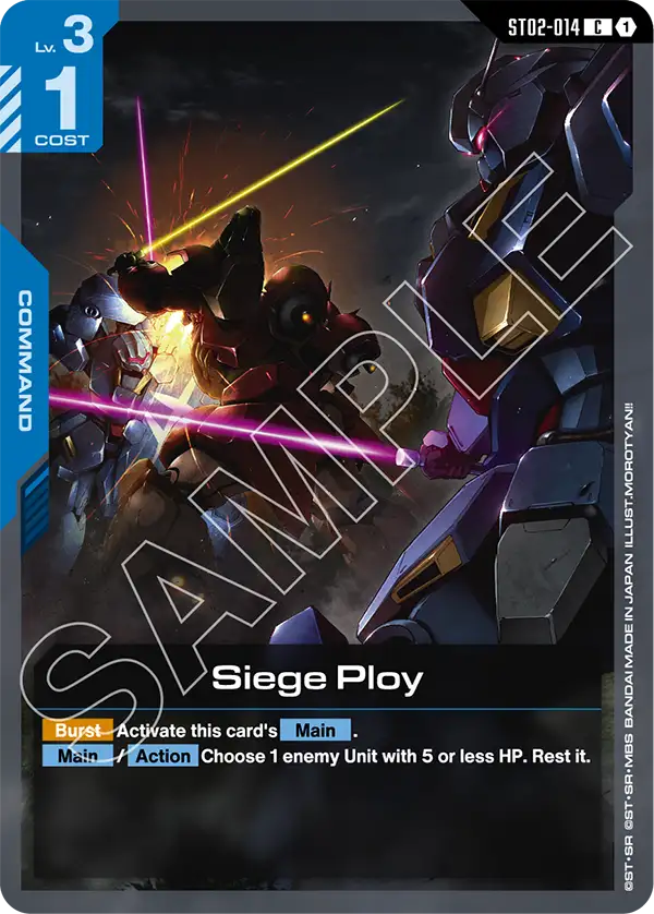 Siege Ploy ST02-014