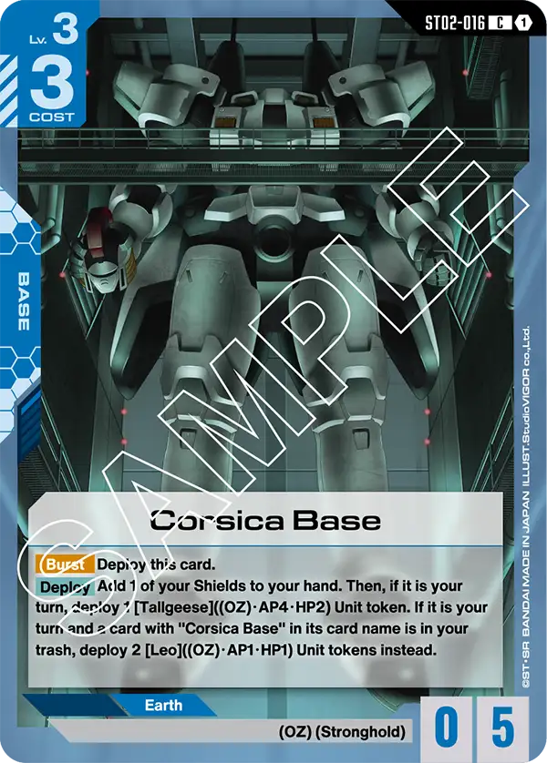 Corsica Base ST02-016
