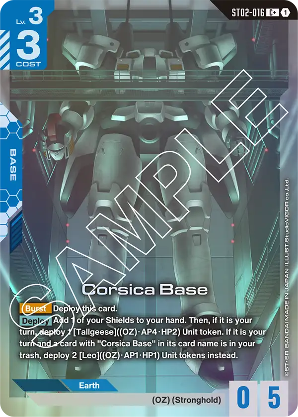 Corsica Base ST02-016
