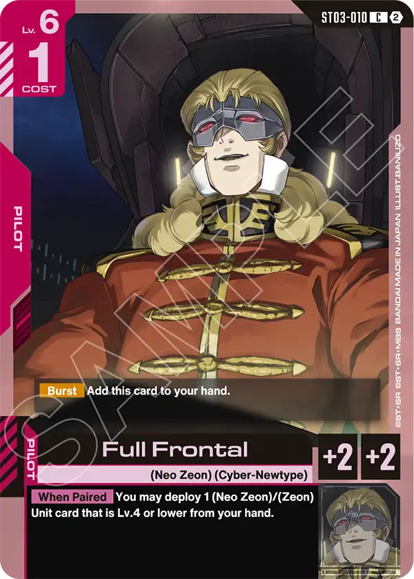Full Frontal ST03-010