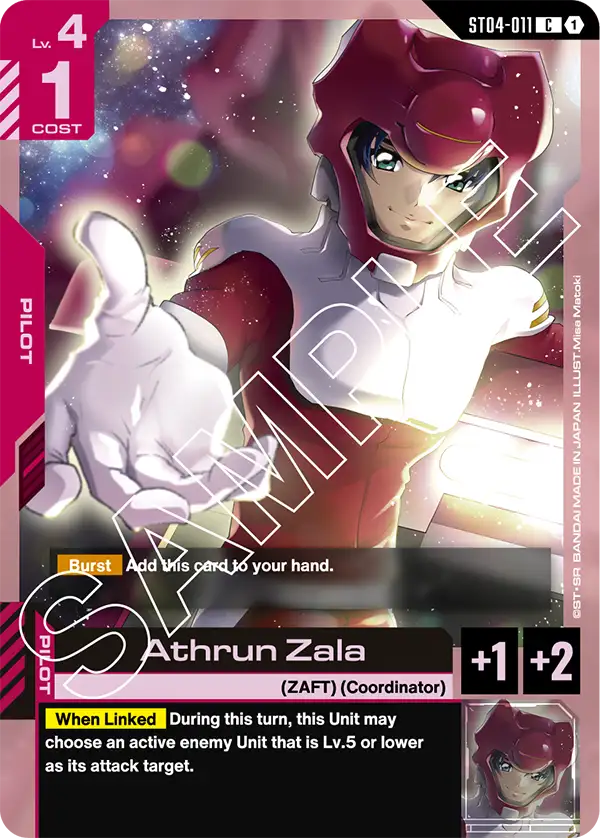 Athrun Zala ST04-011