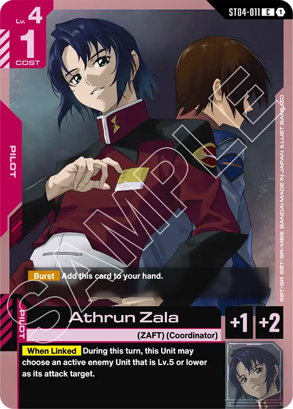 Athrun Zala ST04-011