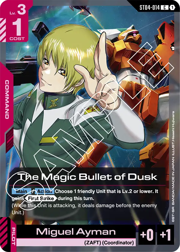 The Magic Bullet of Dusk ST04-014
