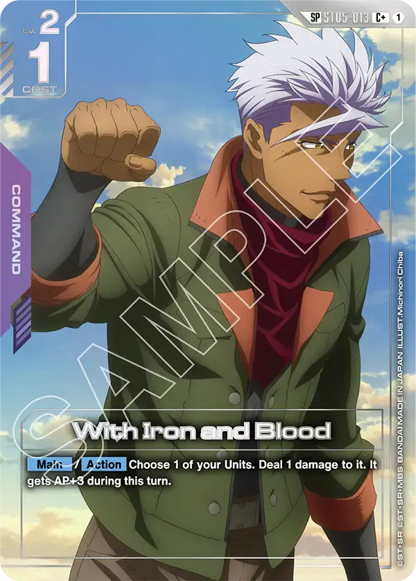 With Iron and Blood ST05-013