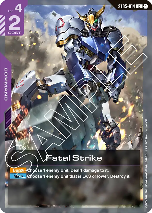 Fatal Strike ST05-014
