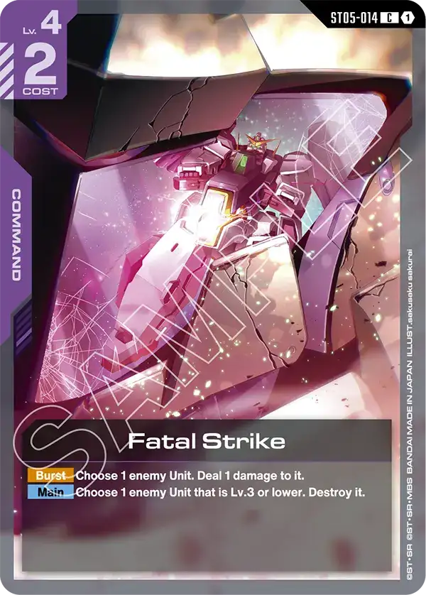 Fatal Strike ST05-014