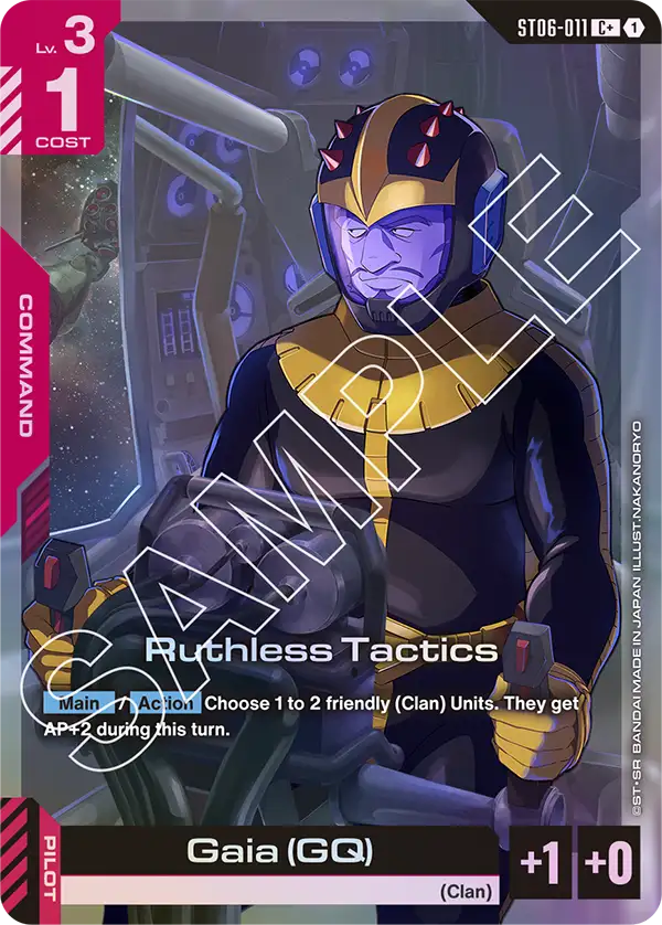 Ruthless Tactics ST06-011