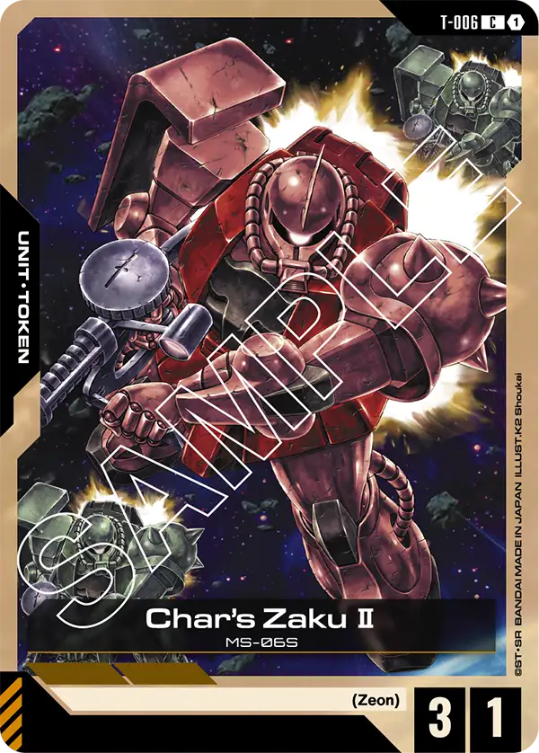 Char's Zaku Ⅱ T-006