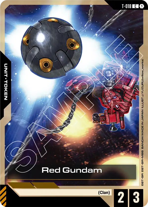 Red Gundam T-018
