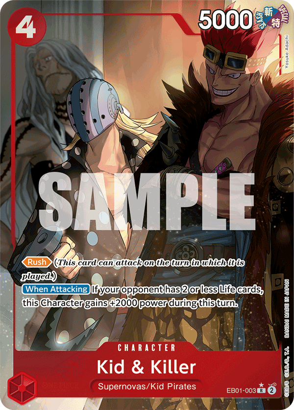 Kid & Killer (Alternate Art) EB01-003