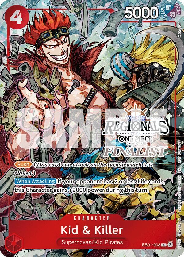 Kid & Killer (Online Regional Finalist Card Set 2025 Vol.2) EB01-003