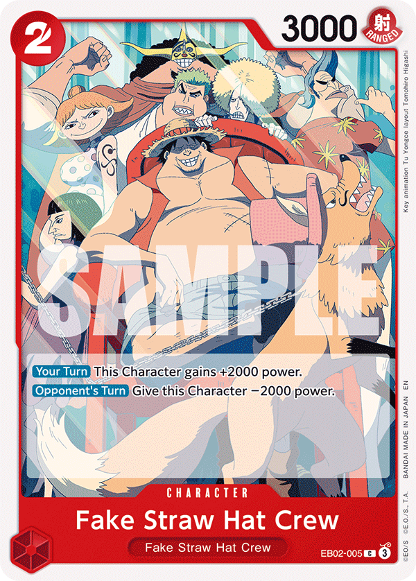 Fake Straw Hat Crew EB02-005