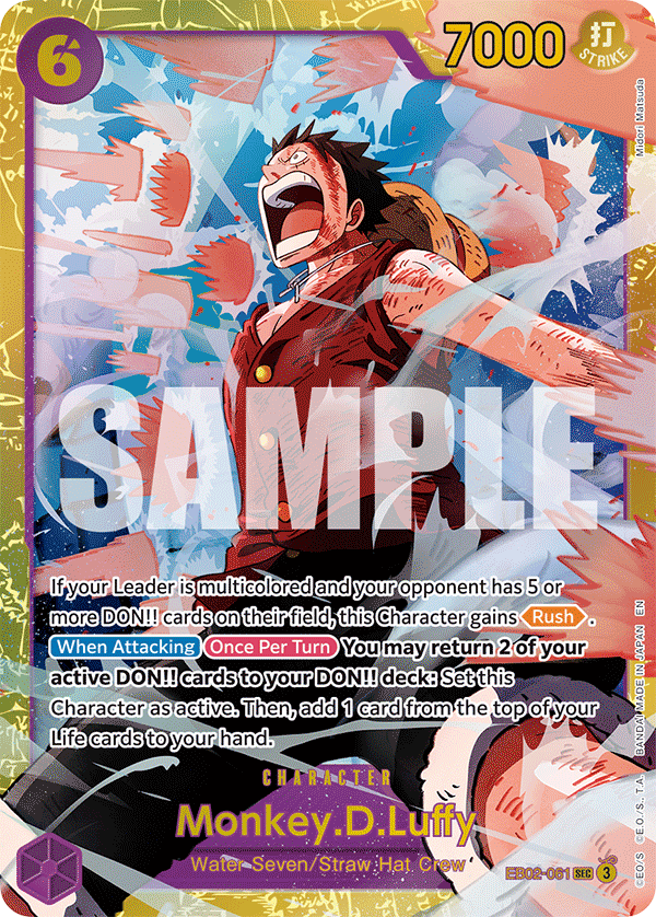Monkey.D.Luffy (061) EB02-061