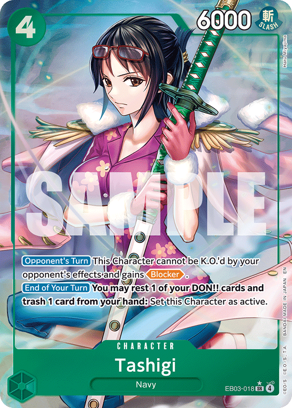 Tashigi (Alternate Art) EB03-018