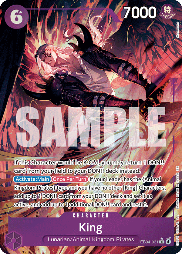 King (Alternate Art) EB04-031