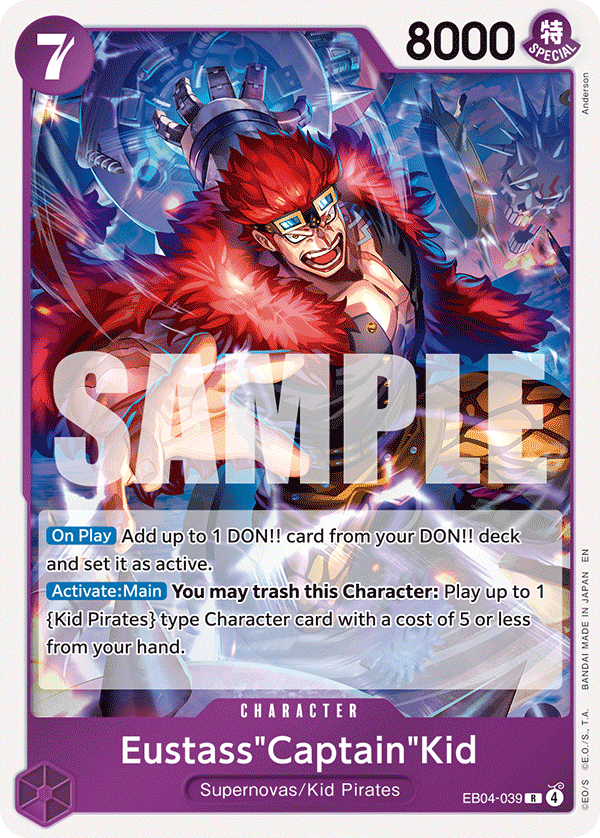 Eustass"Captain"Kid - EB04-039 EB04-039