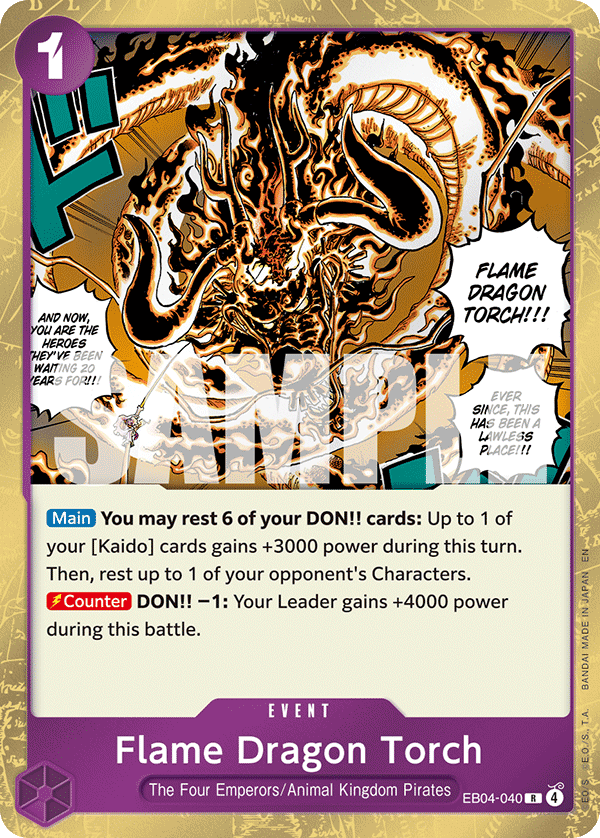 Flame Dragon Torch EB04-040