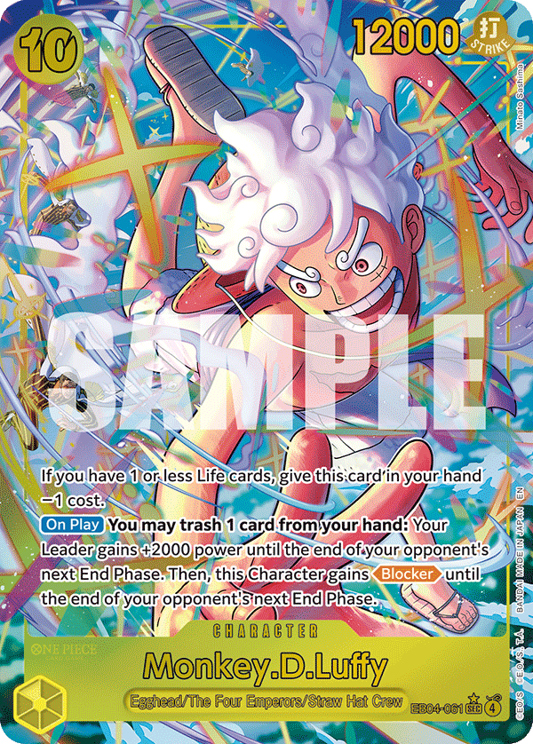 Monkey.D.Luffy (EB04-061) (Alternate Art) EB04-061