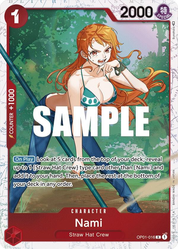 Nami - OP01-016 (Ultra Deck: The Three Captains) OP01-016