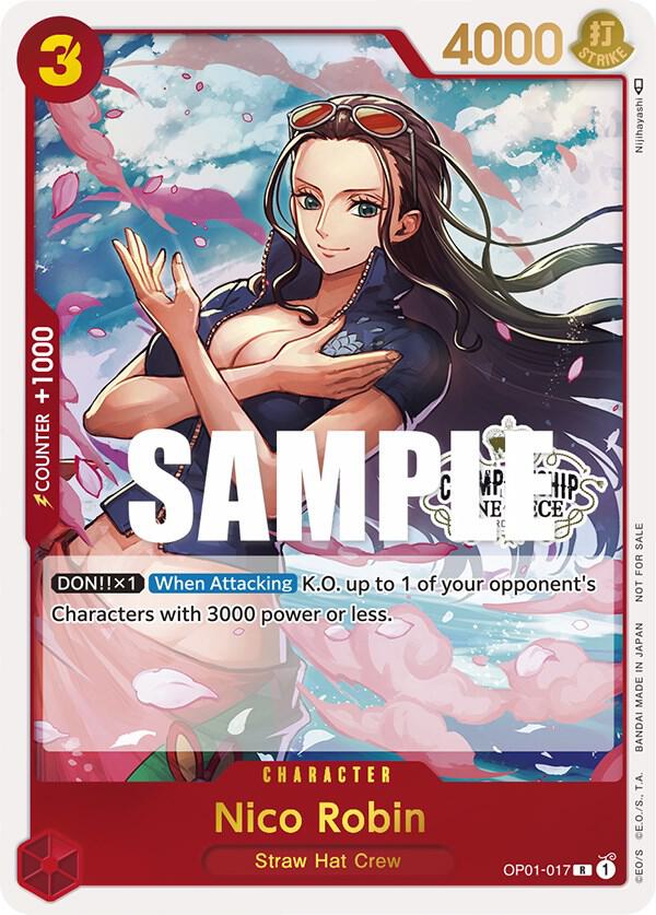 Nico Robin (Store Championship Participation Pack) OP01-017