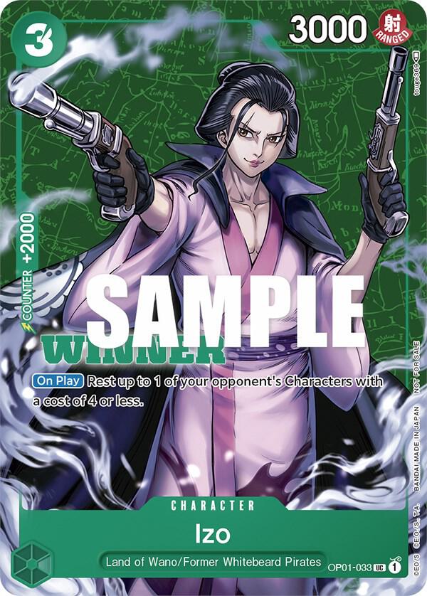Izo (Tournament Pack Vol. 2) [Winner] OP01-033
