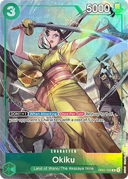 Okiku (Premium Card Collection -BANDAI CARD GAMES Fest. 23-24 Edition-) OP01-035