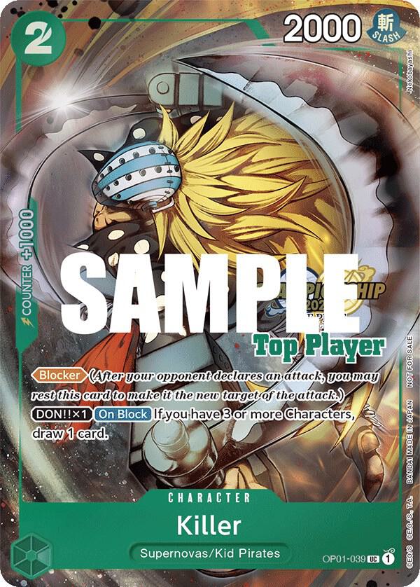 Killer (CS 2023 Top Players Pack) OP01-039