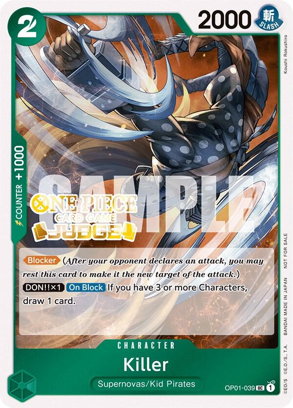 Killer (Judge Pack Vol. 3) OP01-039