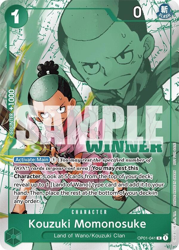 Kouzuki Momonosuke (Winner Pack Vol. 7) OP01-041
