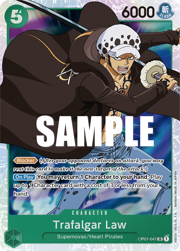 Trafalgar Law (047) OP01-047