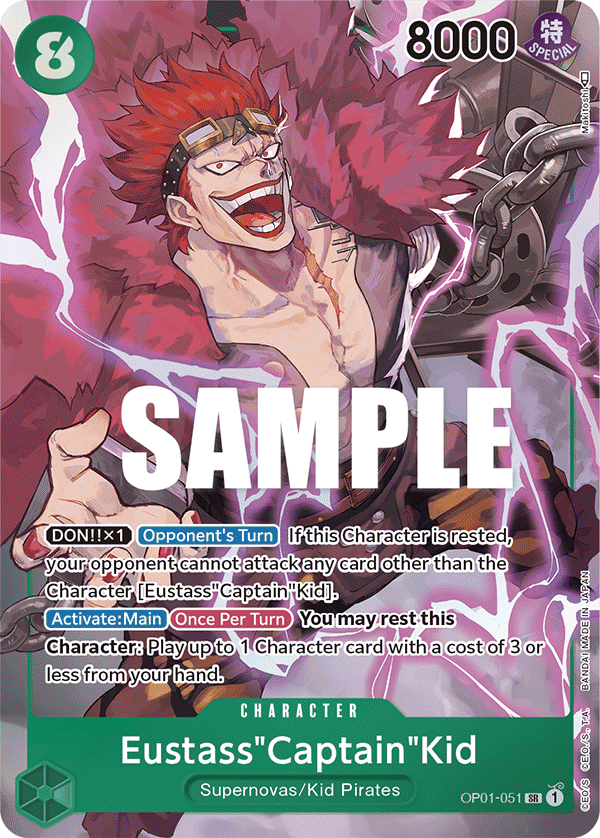 Eustass"Captain"Kid (Parallel) OP01-051