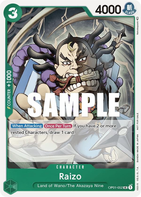 Raizo (Event Pack Vol. 2) OP01-052