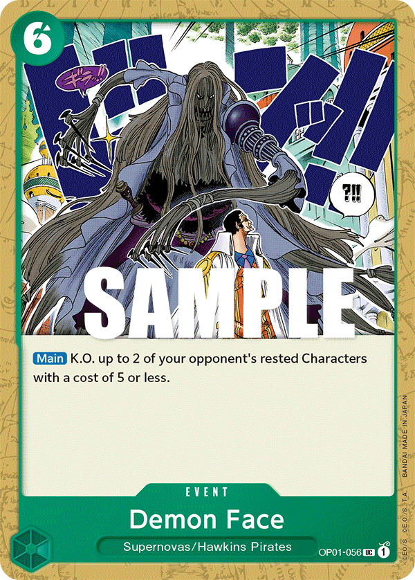 Demon Face OP01-056
