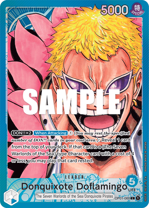 Donquixote Doflamingo (060) (Parallel) OP01-060