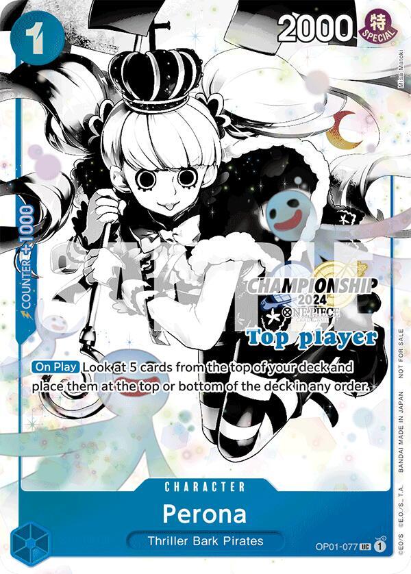 Perona (Championship 2024 Top Player Pack Vol. 2) OP01-077