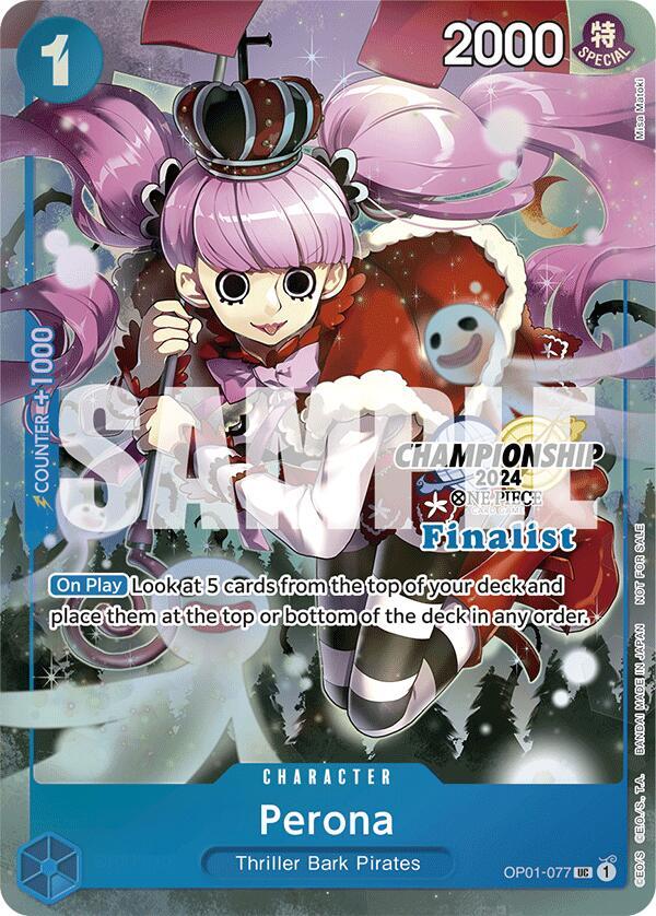 Perona (Championship 2024 Finalist Card Set) OP01-077