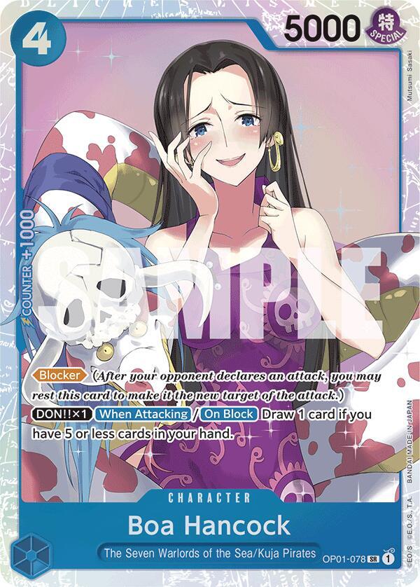Boa Hancock (OP01-078) (Reprint) OP01-078