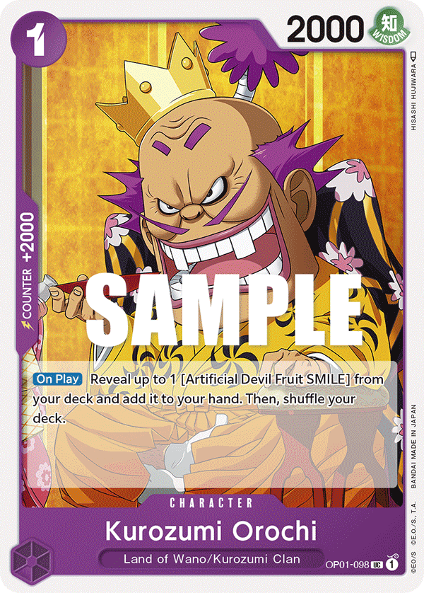 Kurozumi Orochi OP01-098