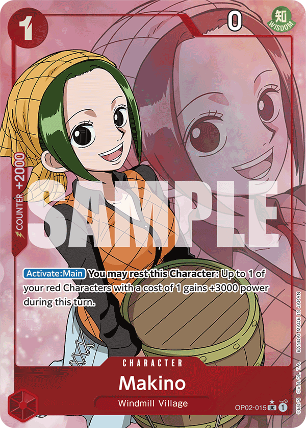 Makino (Full Art) OP02-015